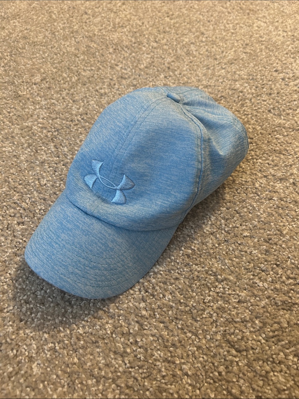 Under Armour Heathered Sky Blue Athletic Baseball Cap